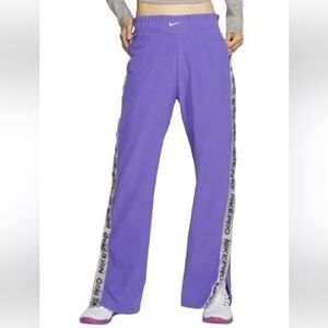 Nike Purple Tear Away Straight Leg Pants Size S
